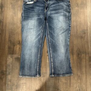 Maurices Dark Wash Straight Leg Jeans